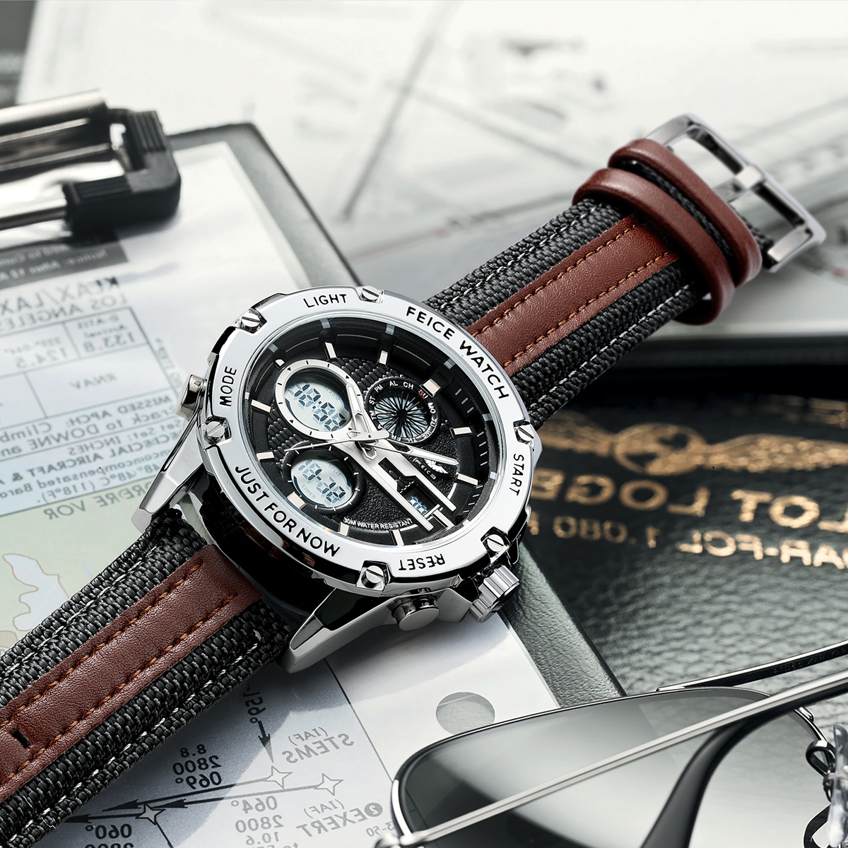 FK035 Dual Movement Chronograph Watch