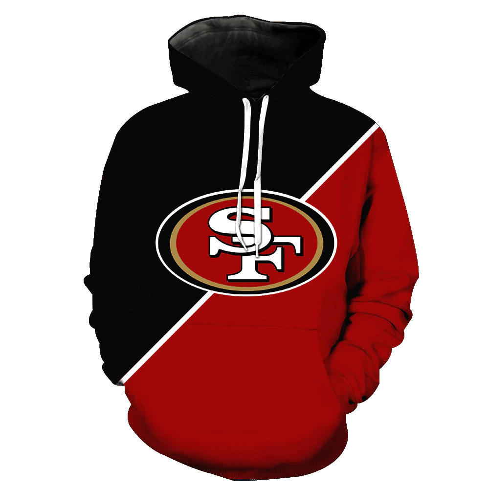 49ERS 3D HOODIE 3251