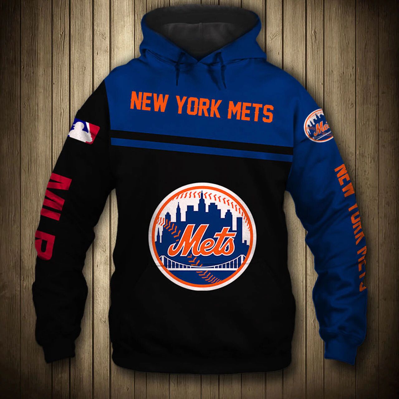 NEW YORK METS 3D HOODIES NYM004