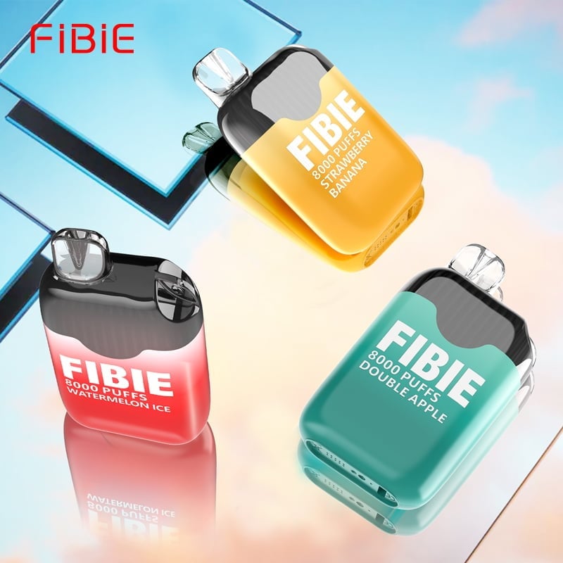 FIBIE 8000 Dual Flavors Disposable Vapor Wands(8000 PUFFS) - Grape-Ice