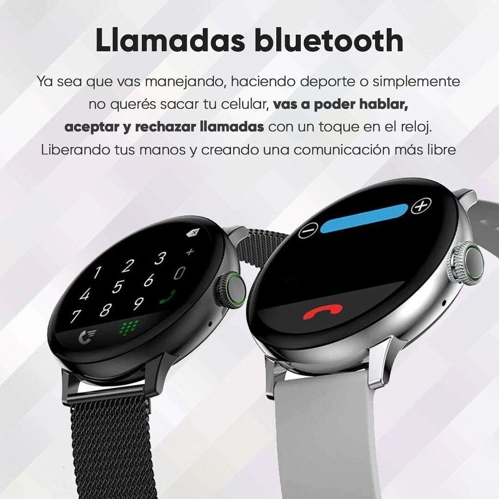 🎁Venta liquidación de inventario🎁Reloj inteligente con llamada de monitoreo de frecuencia cardíaca Bluetooth