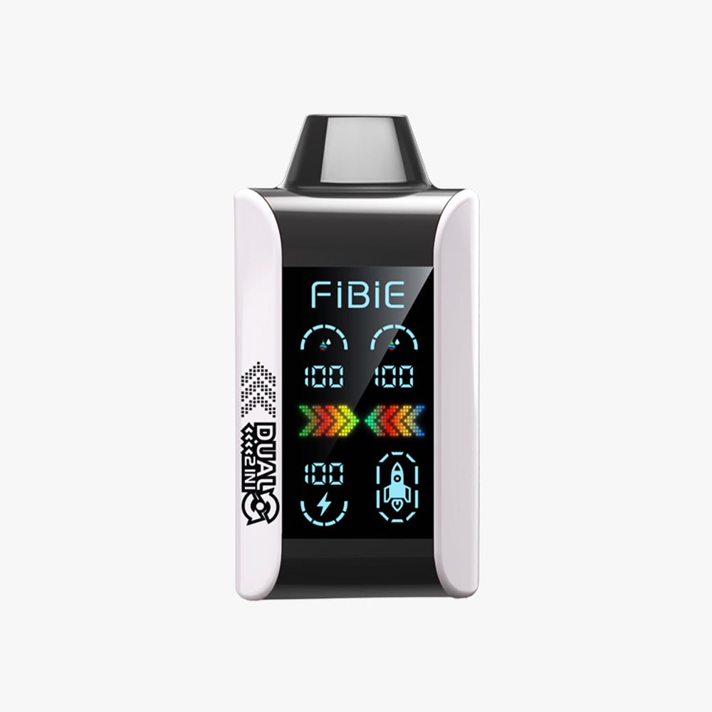 FIBIE 15000 Dual Flavors Disposable Vapor Wands(15000 PUFFS) - Digital LCD Indicator