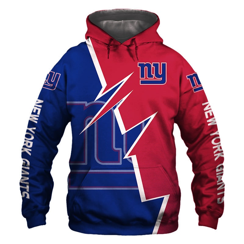 NEW YORK GIANTS 3D HOODIE NNYG007