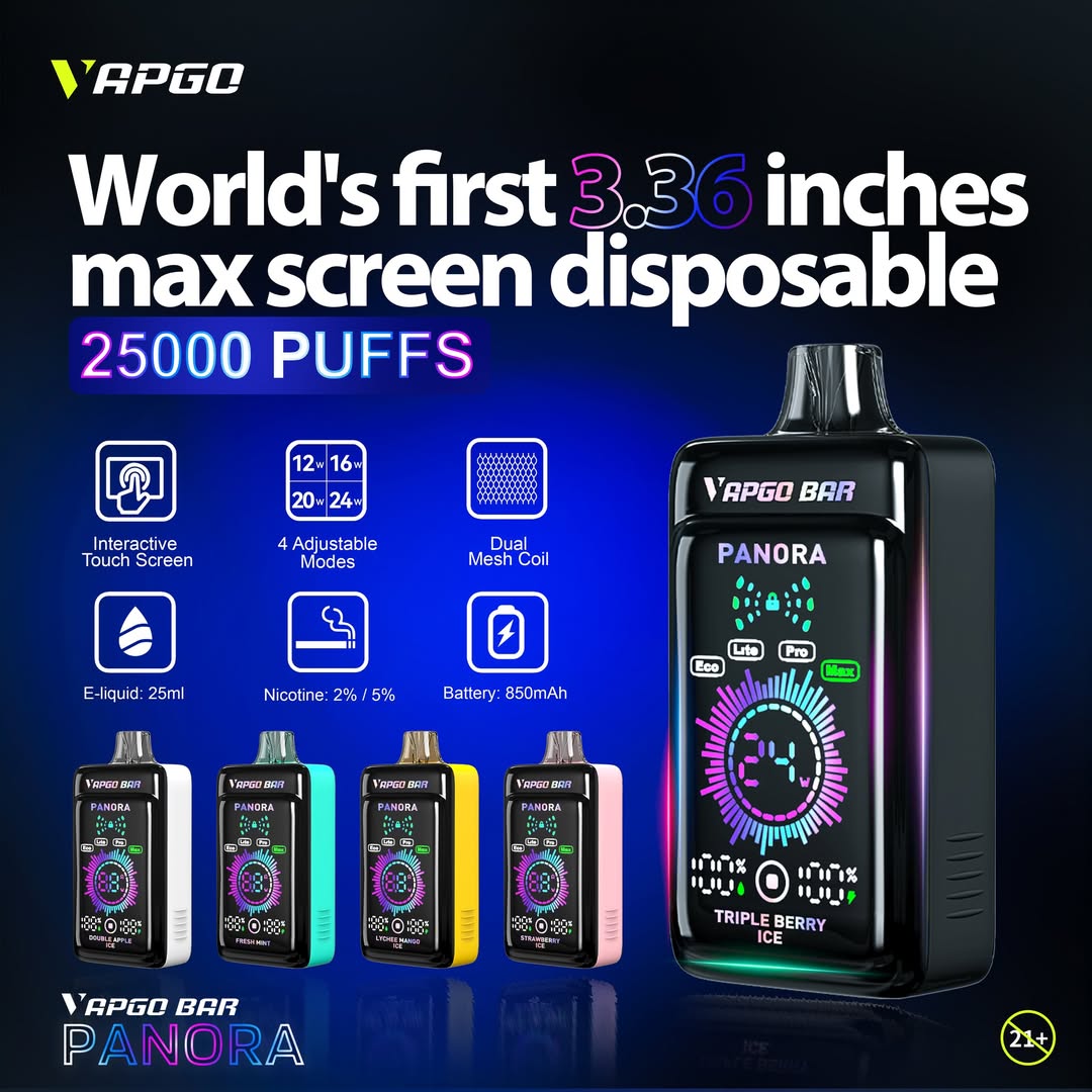 Vapgobar Panora 25000 PUFFS