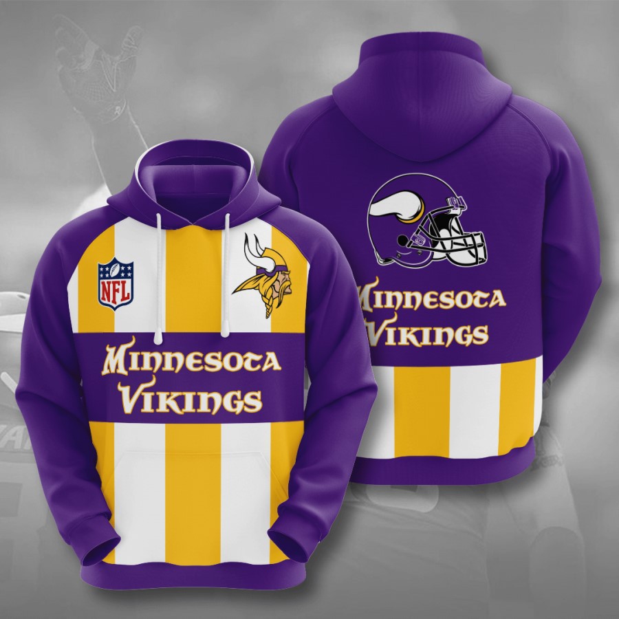 MINNESOTA VIKINGS 3D HOODIE MV2101