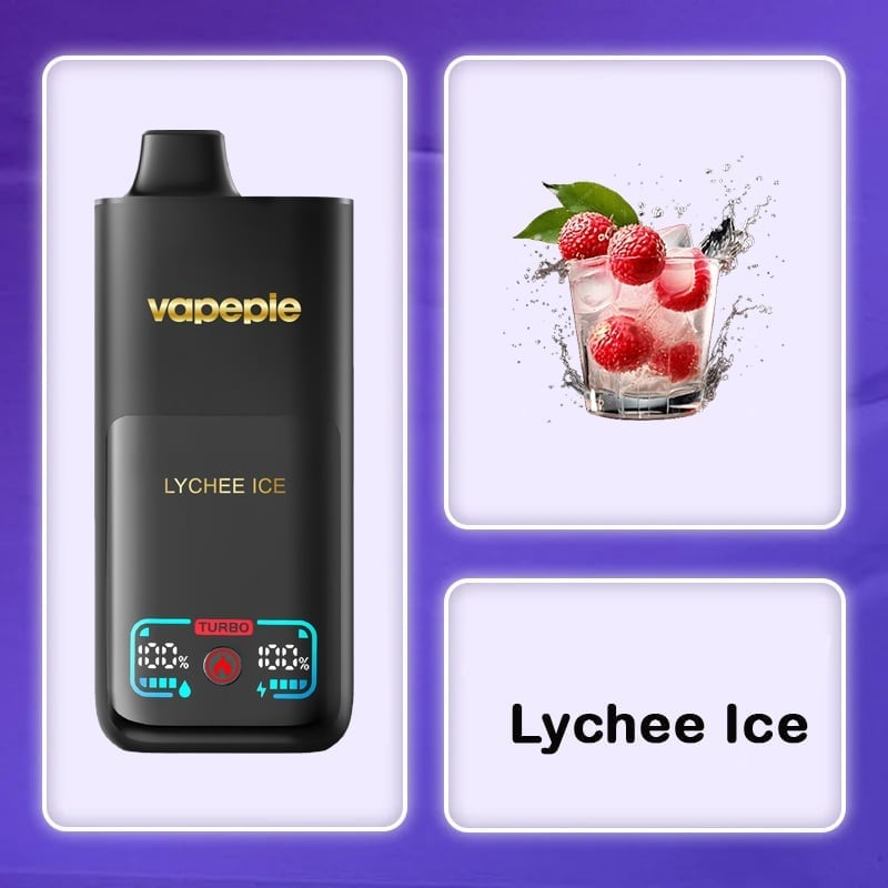 VAPEPIE 70000 Züge – Lychee Ice
