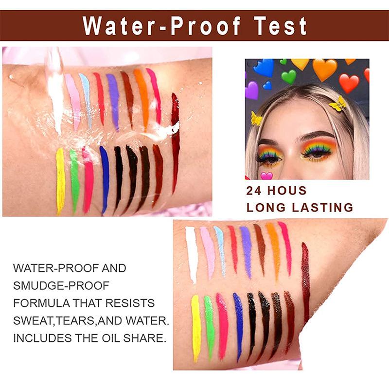 Higomore™ 14 Color Matte Liquid Eyeliner Set