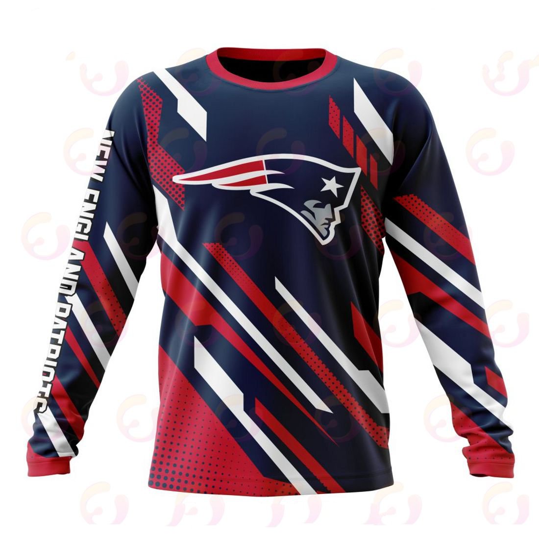 NEW ENGLAND PATRIOTS 3D HOODIE SPECIAL MOTOCROSS CONCEPT