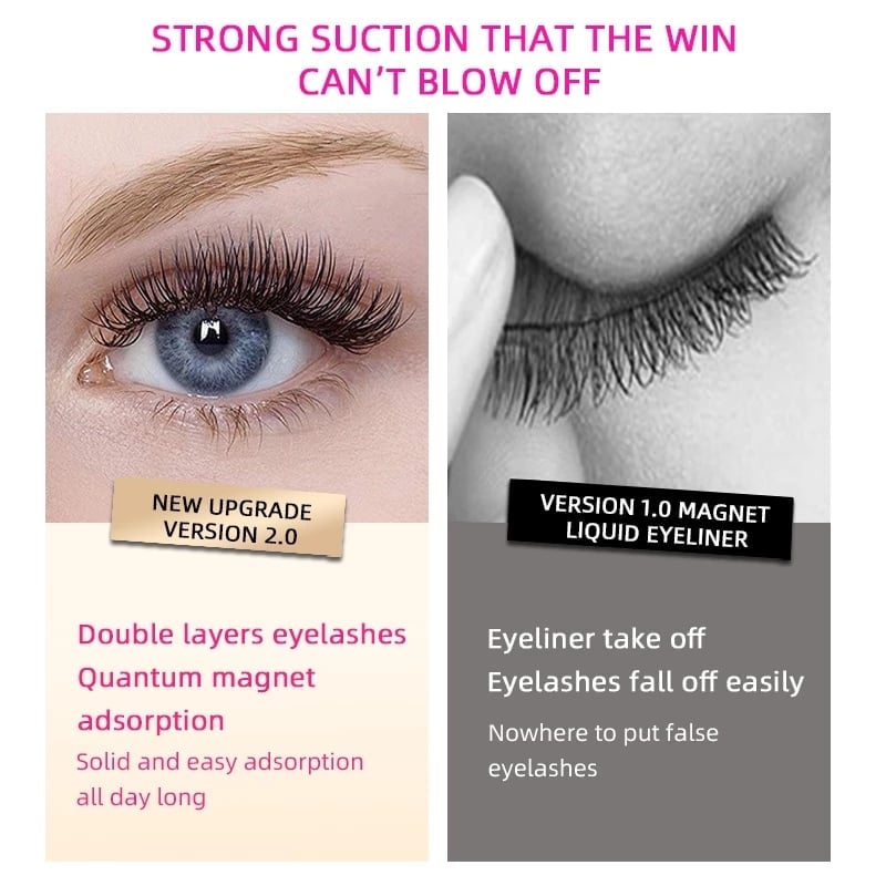 ⏰Hot sale-49% OFF⏰8D Quantum Magnetic Eyelash Partner Set (🔥Buy 3 get 2 Free🔥 & Free Shipping)