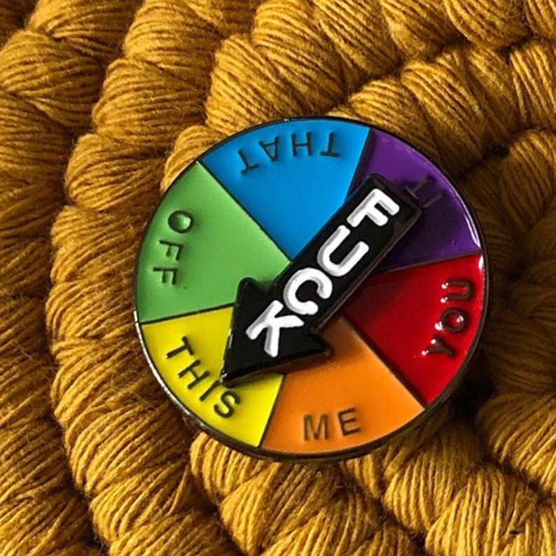 🥰Spinning Enamel Pin Juerrsm