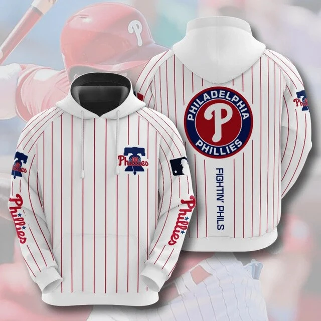 PHILADELPHIA PHILLIES 3D HOODIES PP012