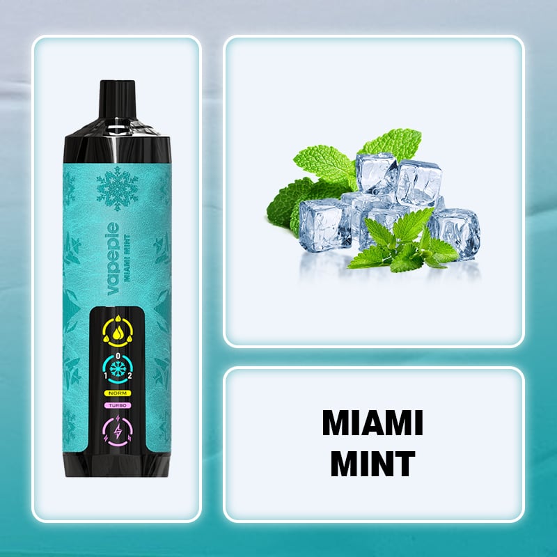 🆕Blue mist ✨VAPEPIE AirPush 30000 PUFFS