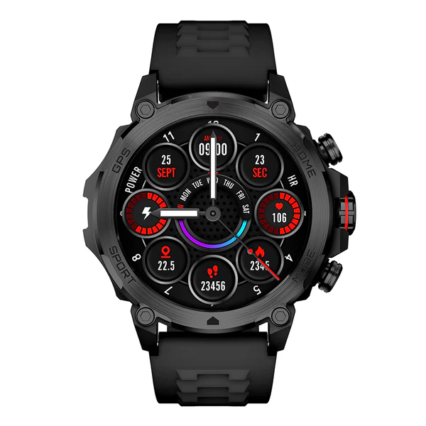 Smartwatch reloj inteligente | STF Kronos Thunder | Pantalla AMOLED GPS Protección 5ATM Contesta llamadas