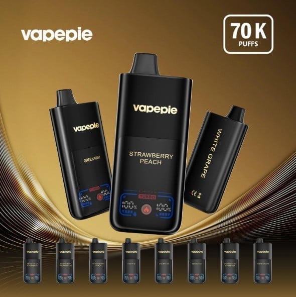 VAPEPIE Mega - 70000 Puffs - Massive Vapor Production and Long-Lasting Performance