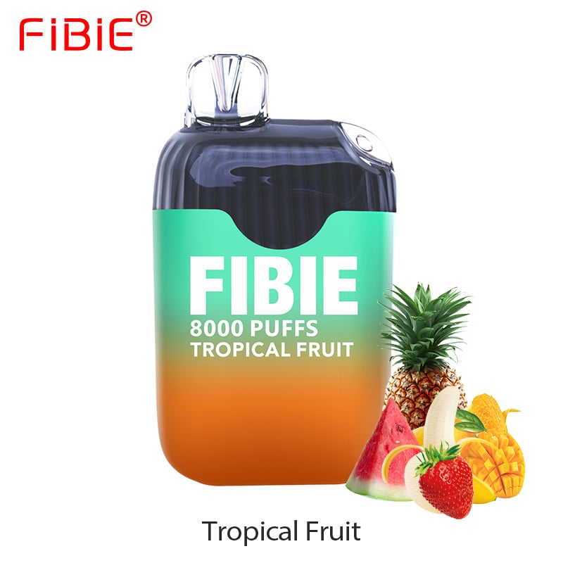 FIBIE 8000 Puffs Disposable Vapor Wands (15 Flavors Collection)