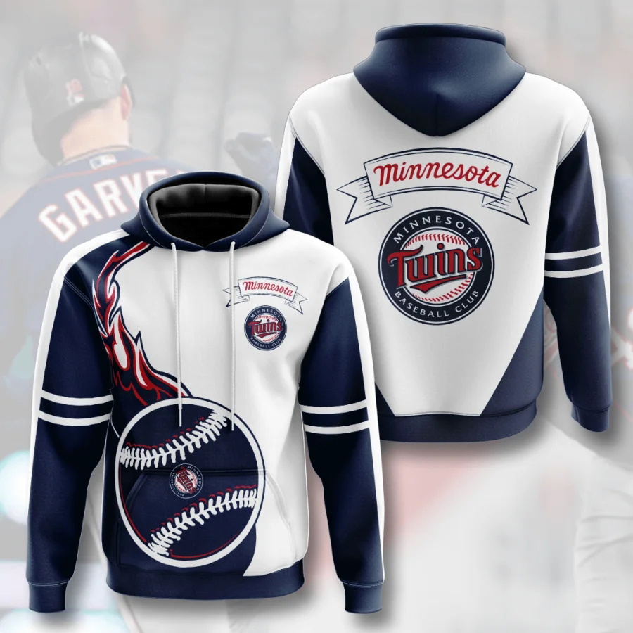 MINNESOTA TWINS 3D HOODIES MT001