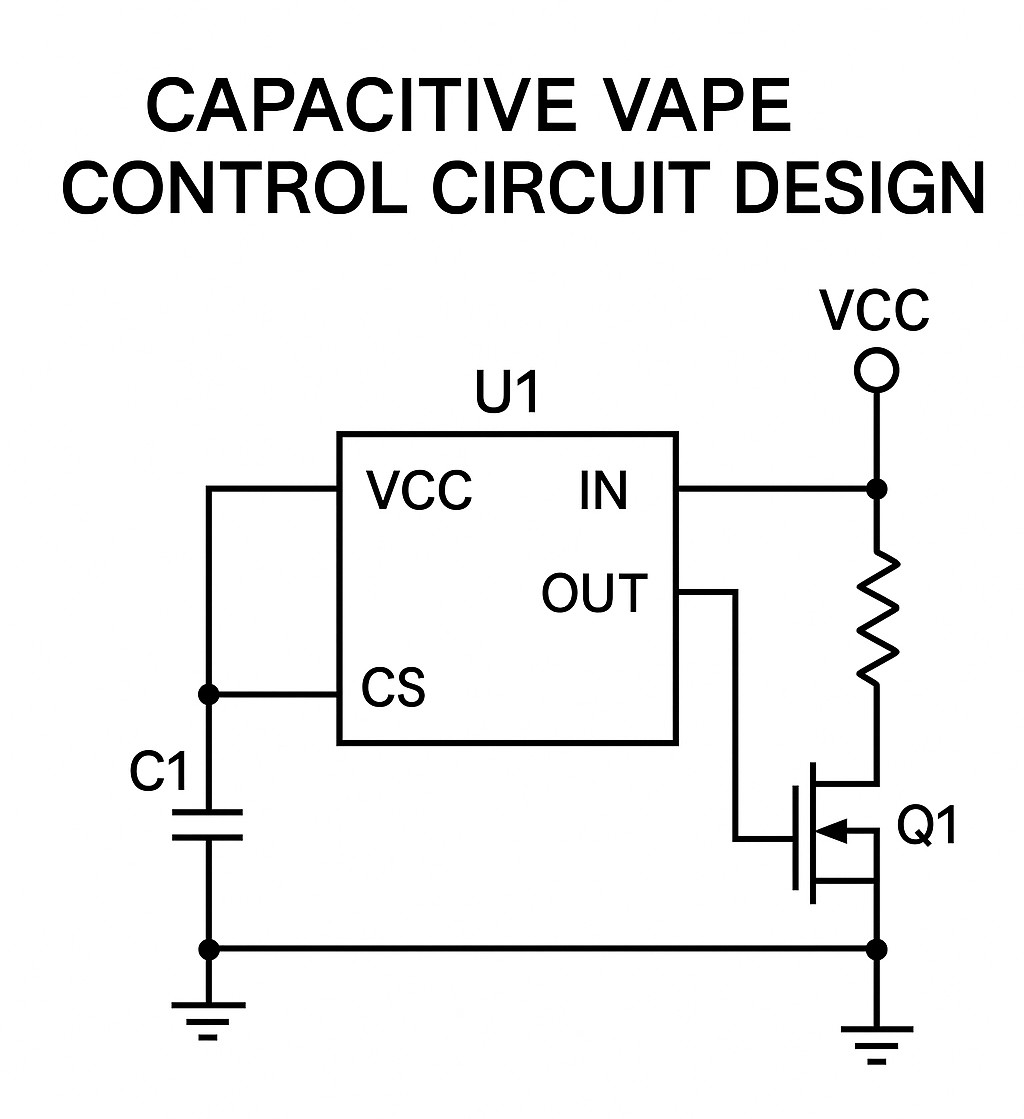 Capacitive Vape Control Circuit Design