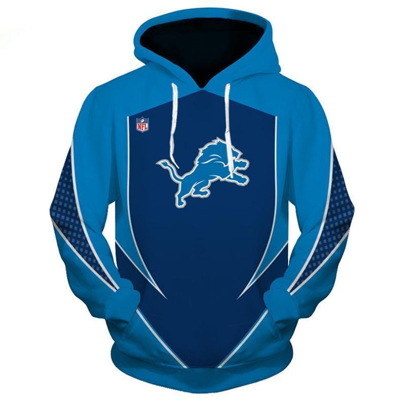 LIONS 3D HOODIE DB