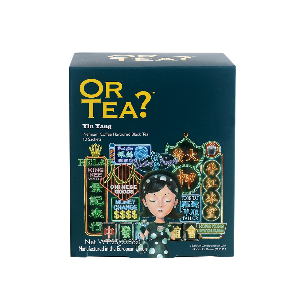 Or Tea Yin Yang 10-Sachet Teabag Pillows