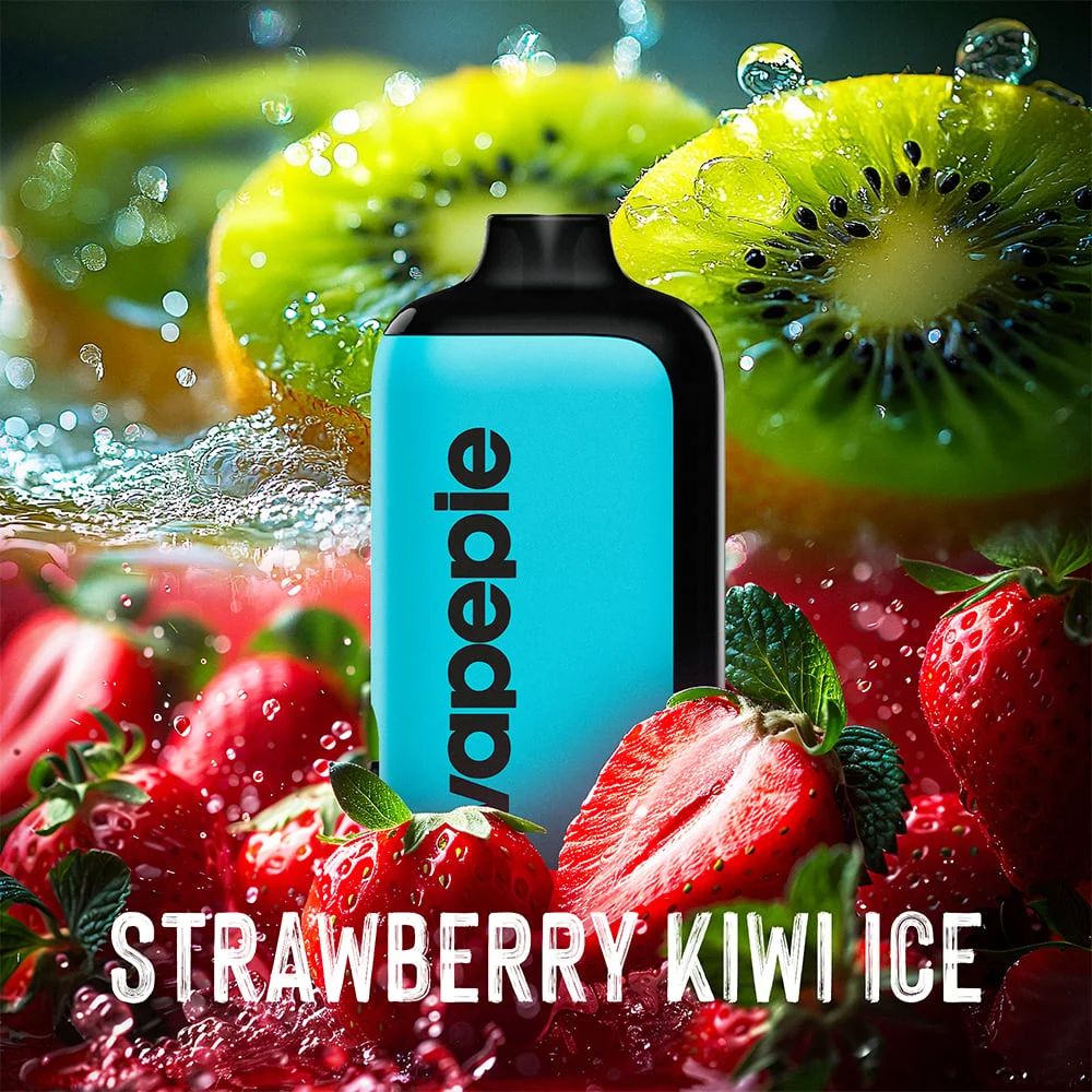 STRAWBERRY KIWIICE & Vapepie AG 15000 PUFFS