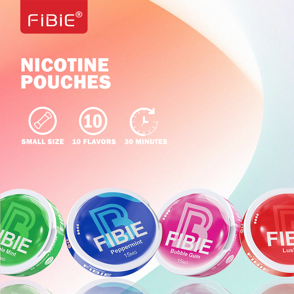 🤠FIBIE - Nicotine Pouches(20 pieces per bag)