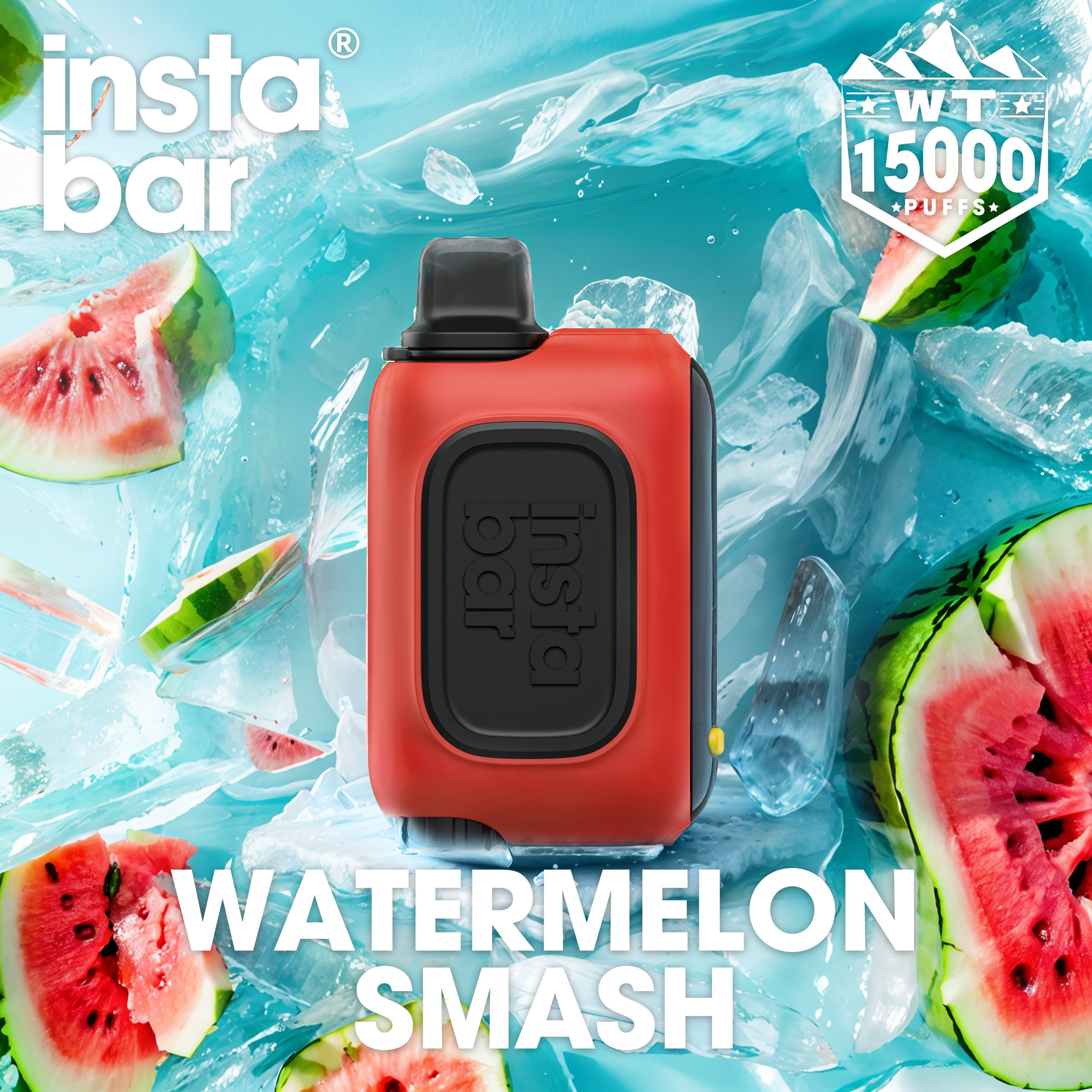 Watermelon Smash&INSTABAR WT15000 PUFFS