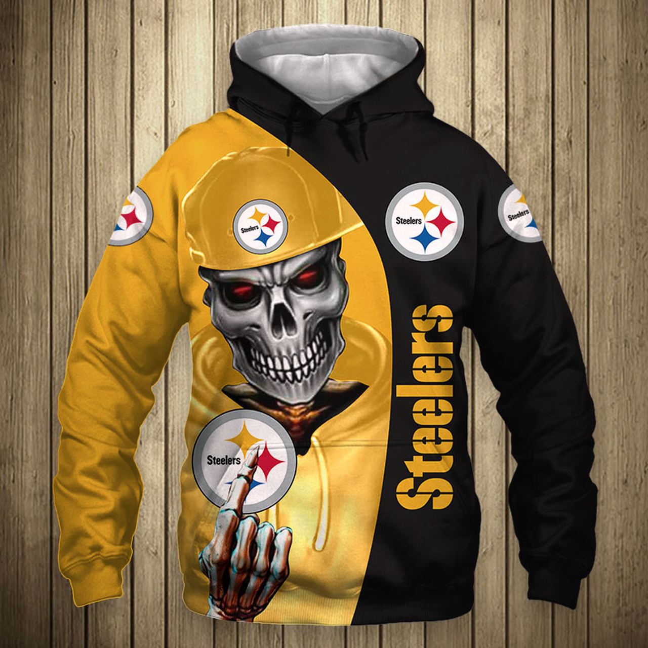 PITTSBURGH STEELERS 3D HOODIE PPSS012