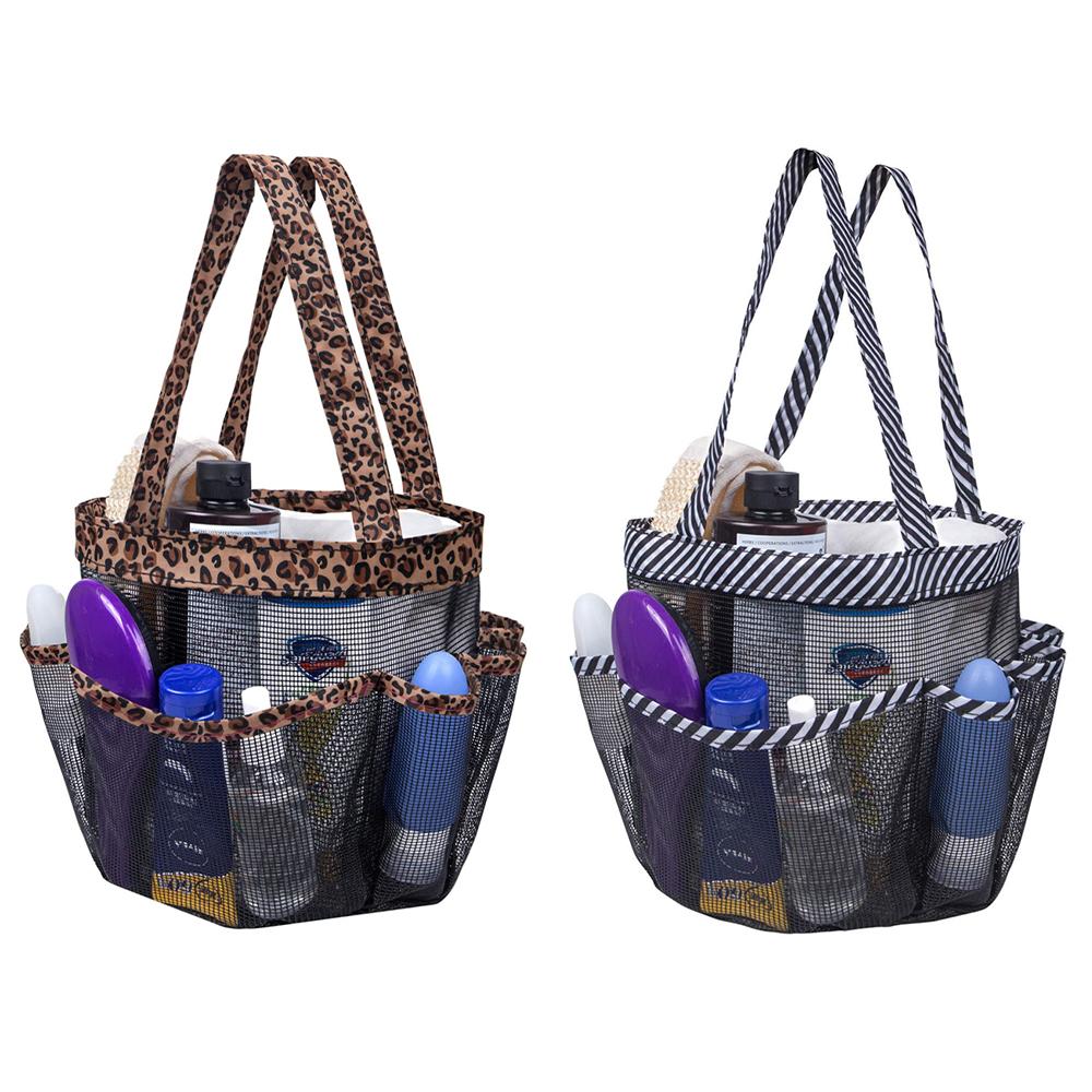 Higolot™ Mesh Shower Caddy Tote Bag Hanging Toiletry