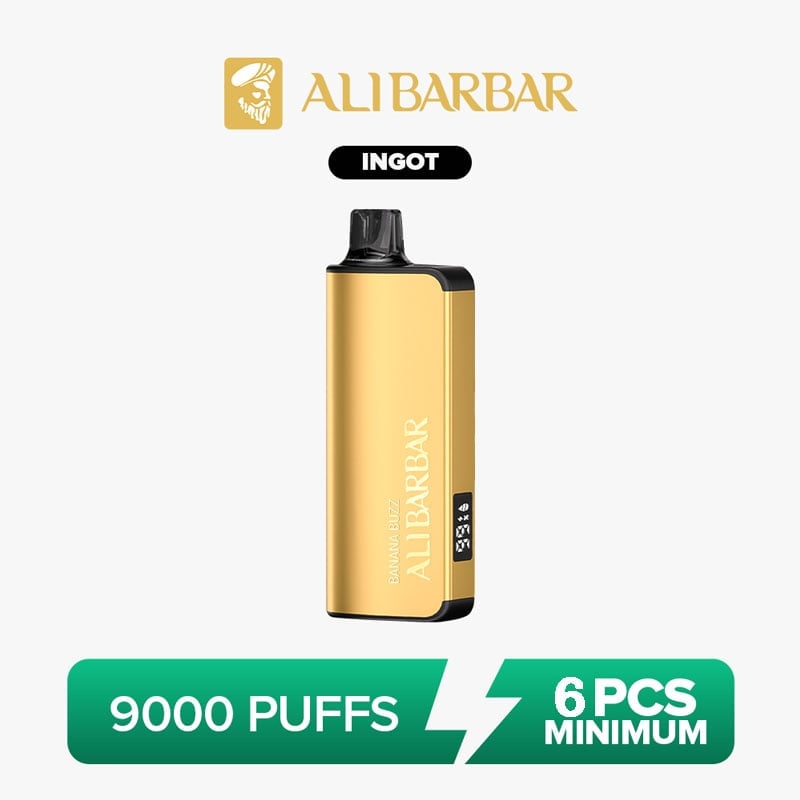 🚀Buy 6PCS Save 10%🚀 - ALIBARBAR 9K Puffs