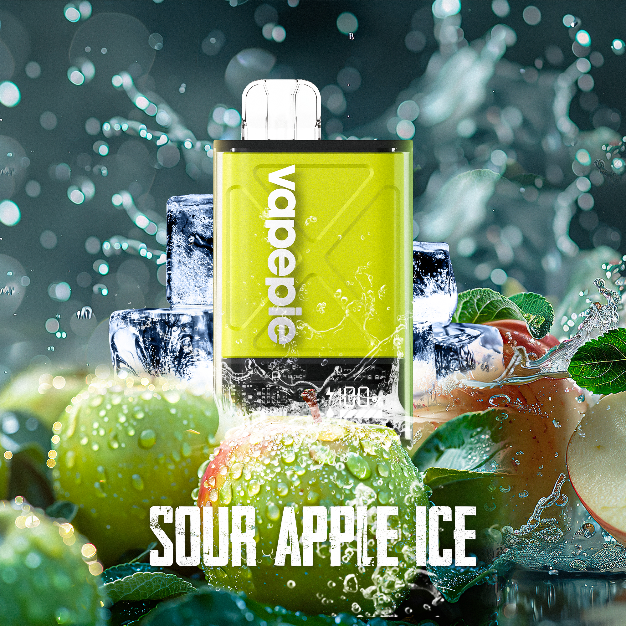 Sour Apple Ice&VAPEPIE Ultra 12000 PUFFS