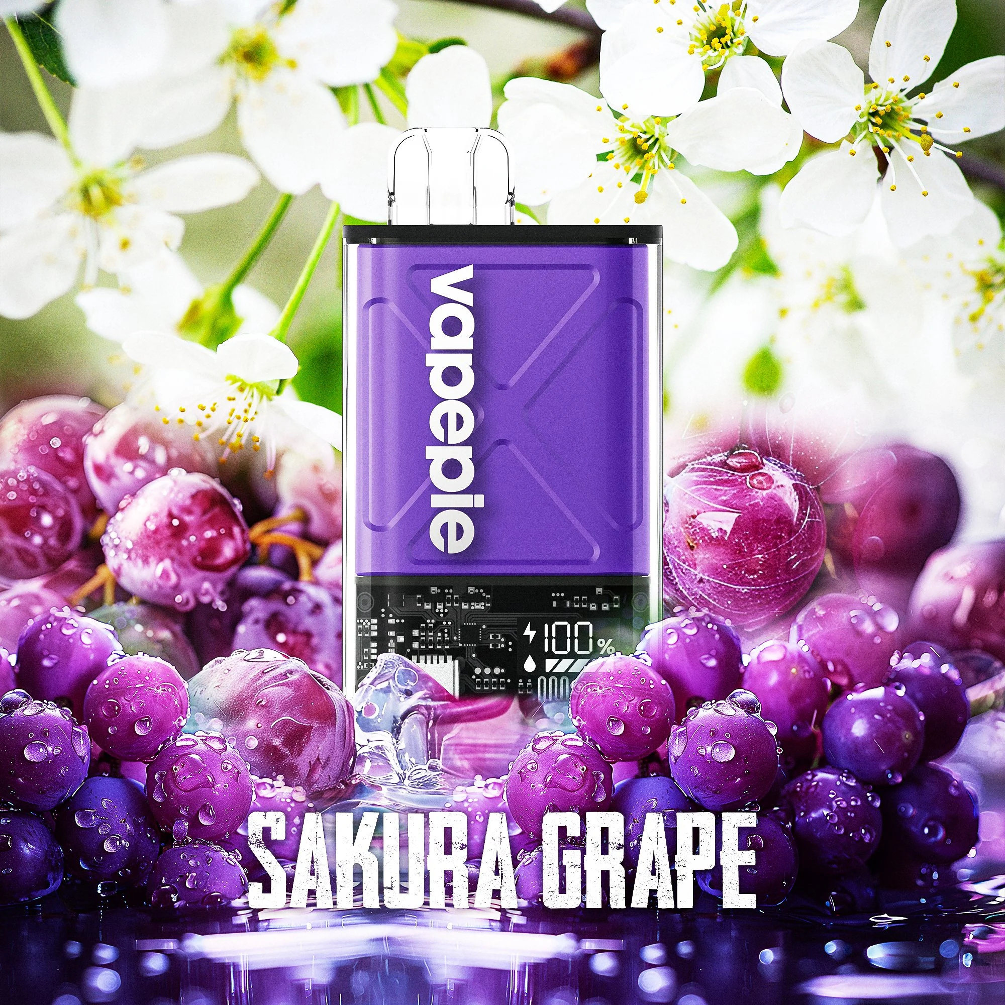 Sakura Grape & VAPEPIE Ultra 12000 PUFFS