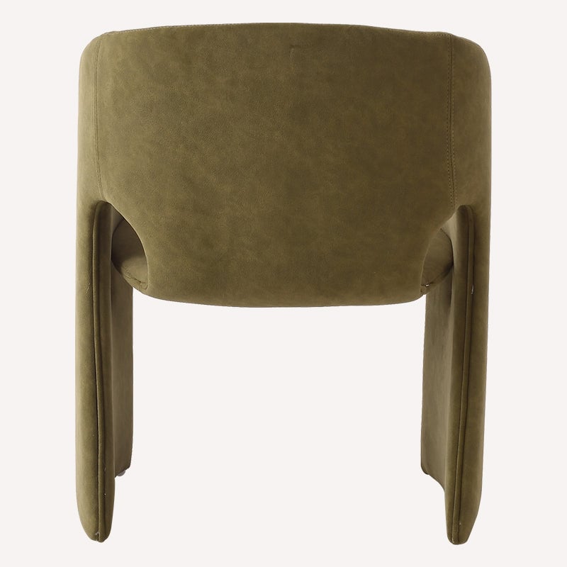 Silla de comedor Gullichesen Chic de ante