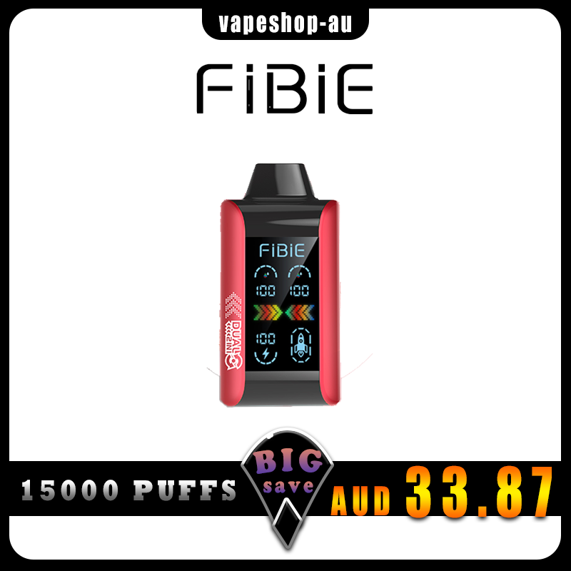 FIBIE 15000 PUFFS Dual Flavors 2.0