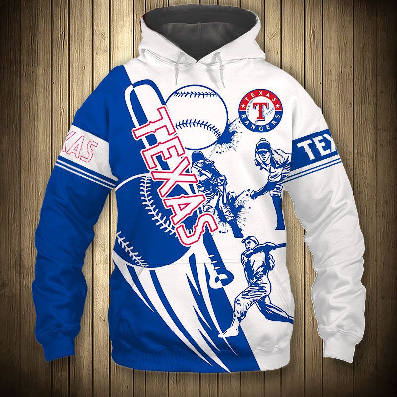 TEXAS RANGERS 3D HOODIES TR007