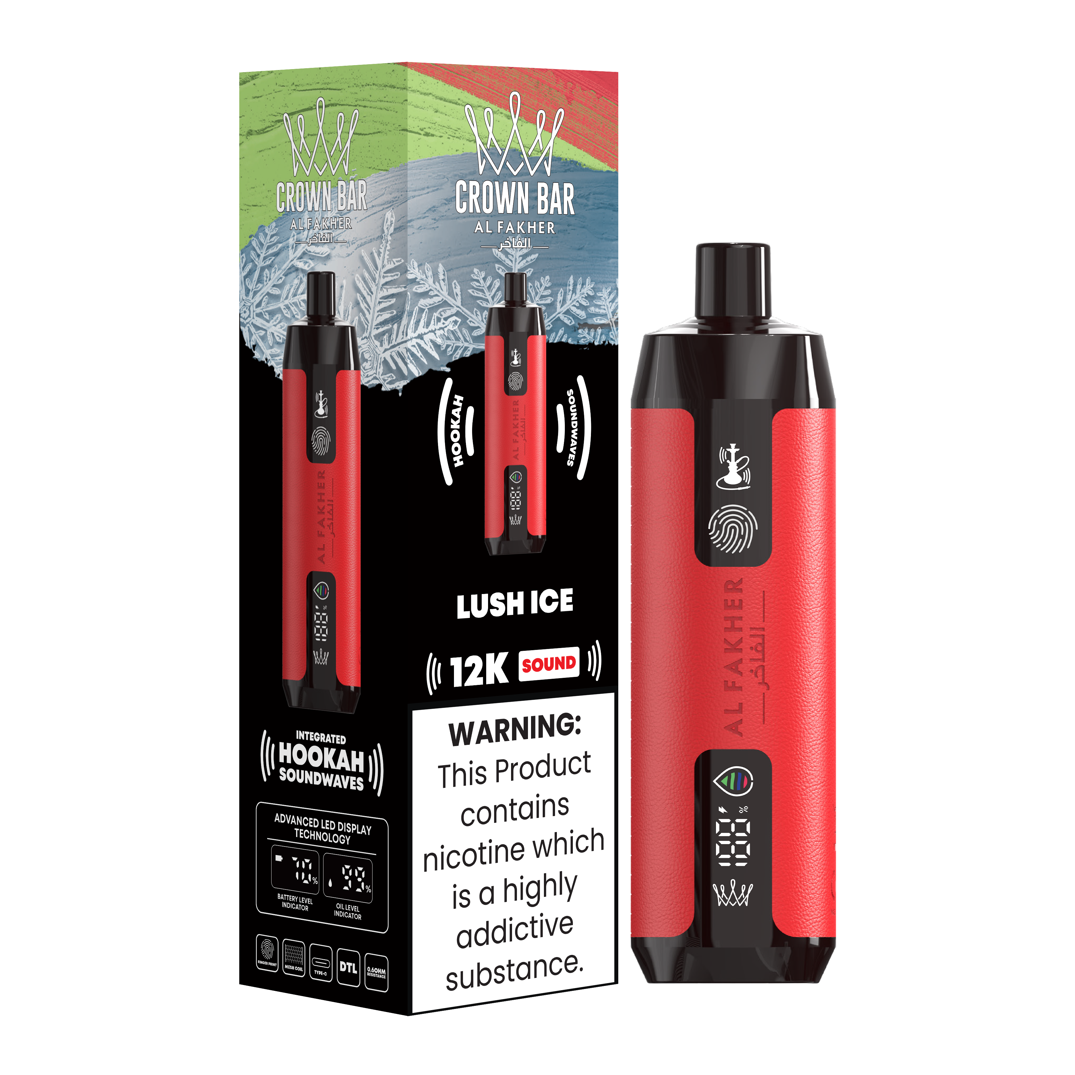 Historical Lowest Price⚠️Al Fakher 12000 PUFFS