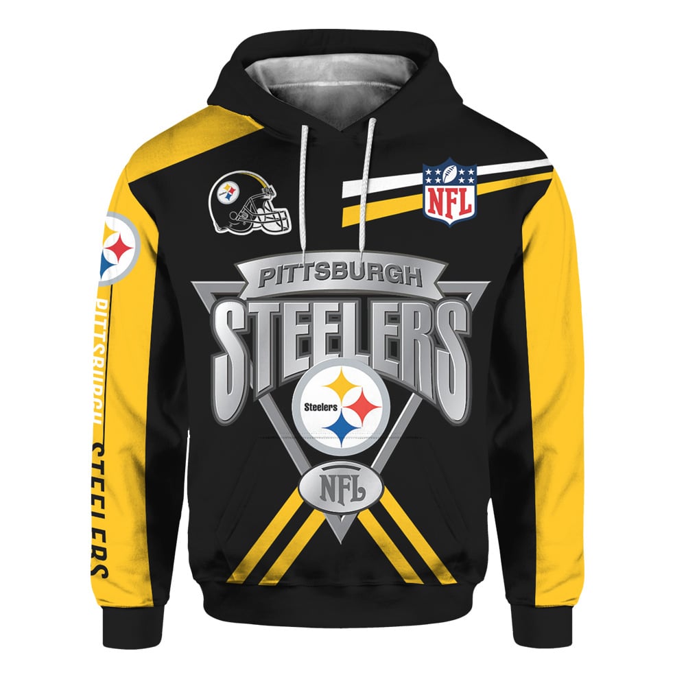 PITTSBURGH STEELERS 3D HOODIE PPSS010