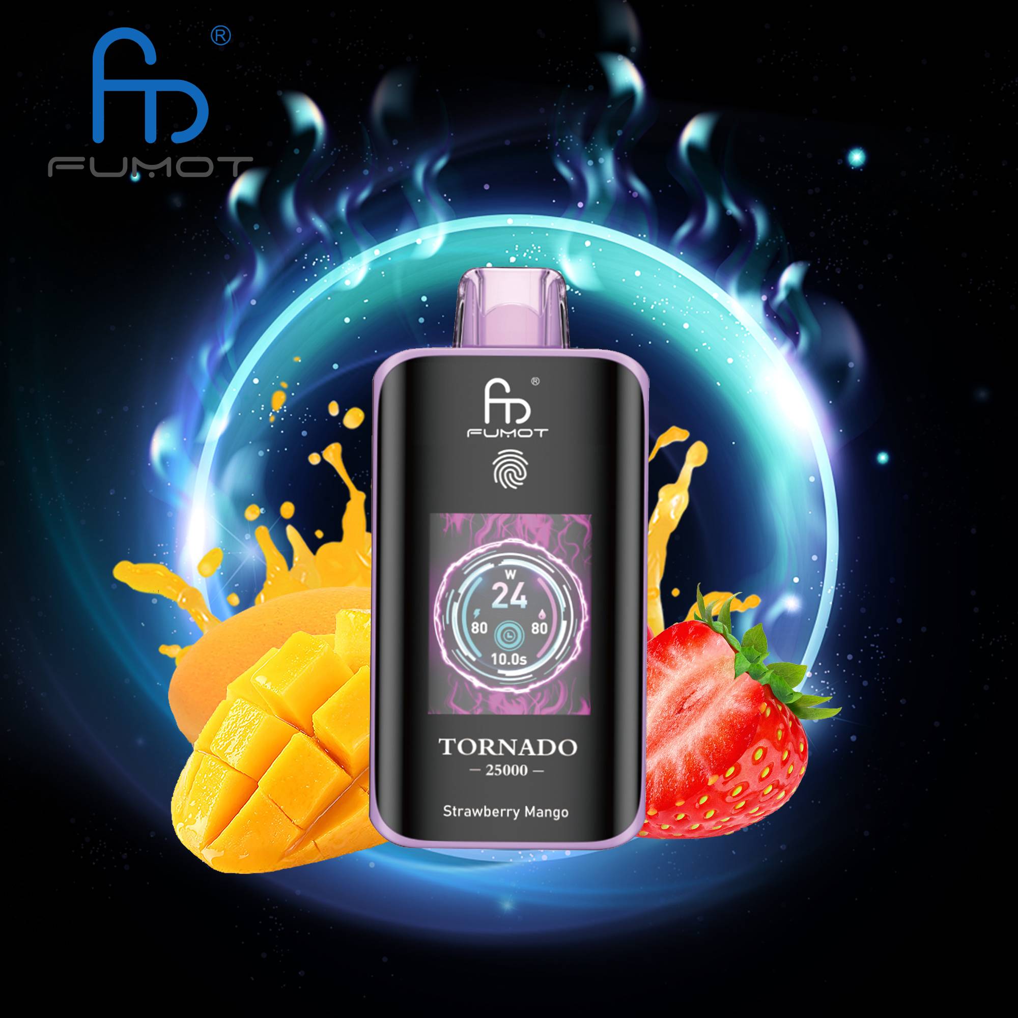 Fumot MOVKIN Tornado 25000 25K Puffs Touch Switch Disposable Vape