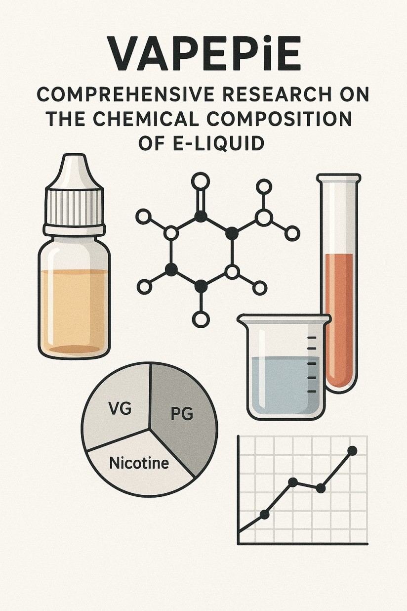 Vapepie Comprehensive Research on the Chemical Composition of E-Liquid