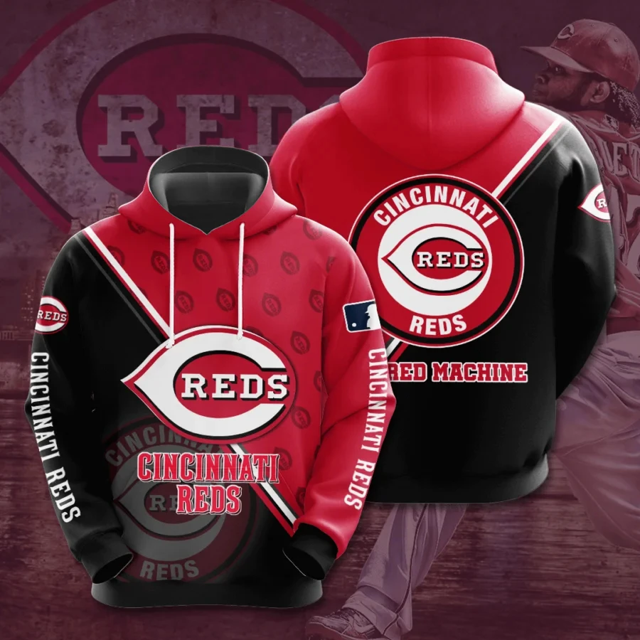 CINCINNATI REDS 3D HOODIES CR003