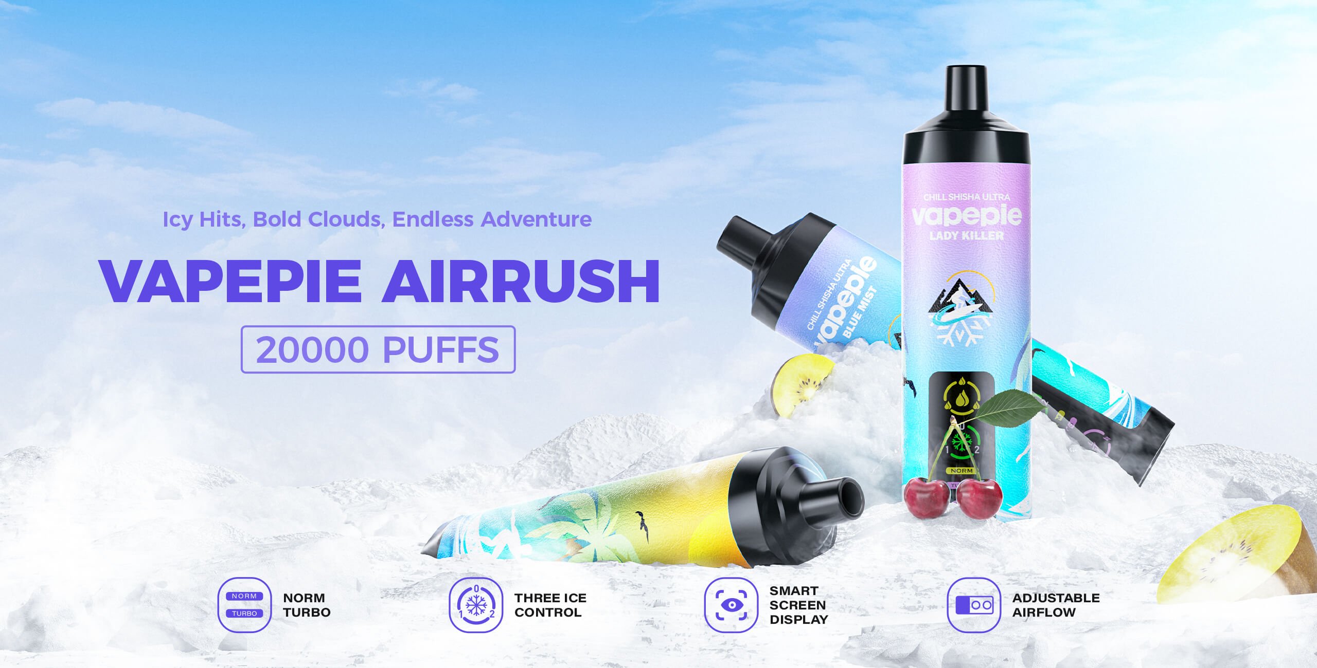 Vapepie AirPush 20000 Züge