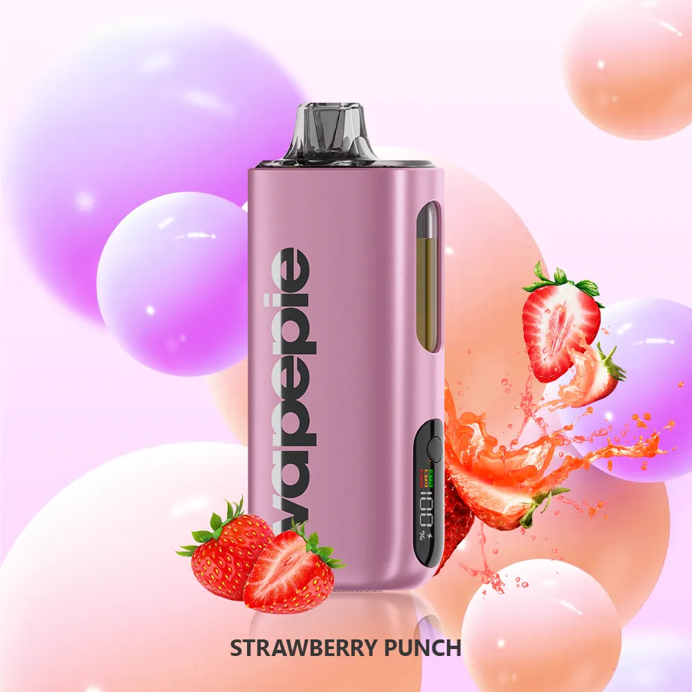 STRAWBERRY PUNCH - VAPEPIE MAX 40000 PUFF