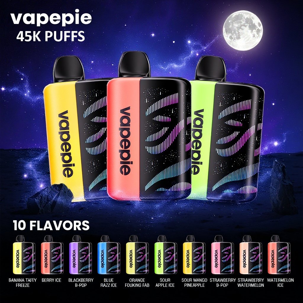 ✨Vapepie Galactic Gleam 35K Puffs LED Display Disposable Vape California 2025