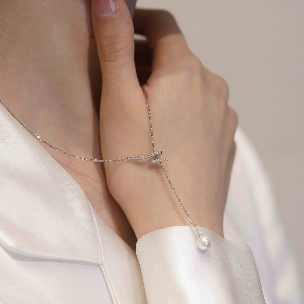 Higolot™ Fashion Adjustable Lightning Pearl Necklace