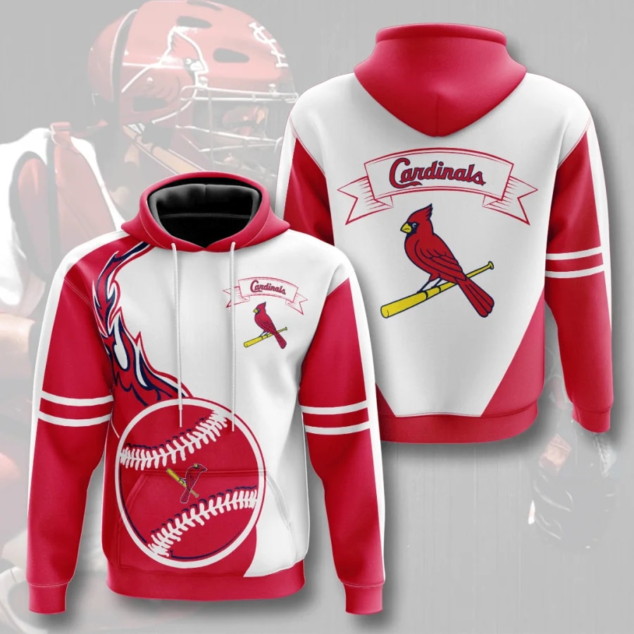 ST. LOUIS CARDINALS 3D HOODIES SLC001