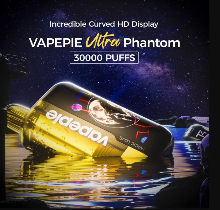 🌌 VAPEPIE x TK 🌌 Ultra Phantom 30000 PUFFS – 💥Limited time one week offer 💥