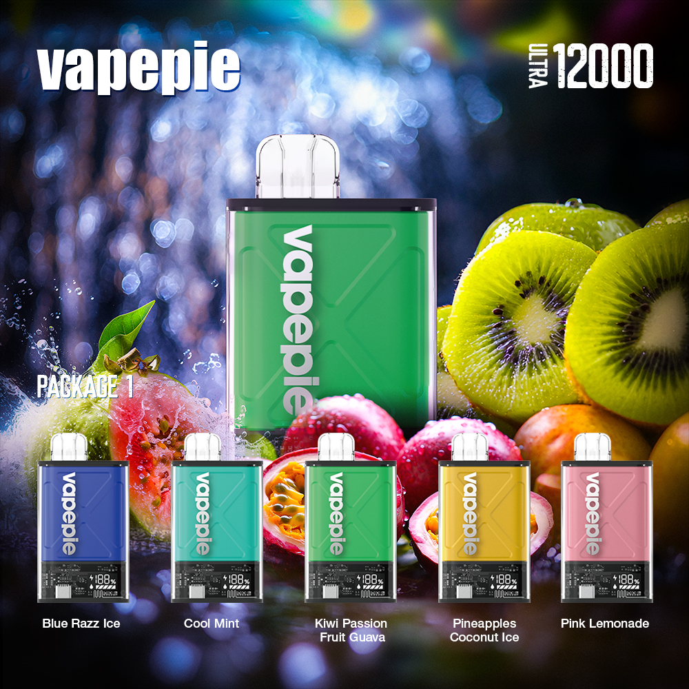 Pink Lemonade & VAPEPIE Ultra 12000 PUFFS