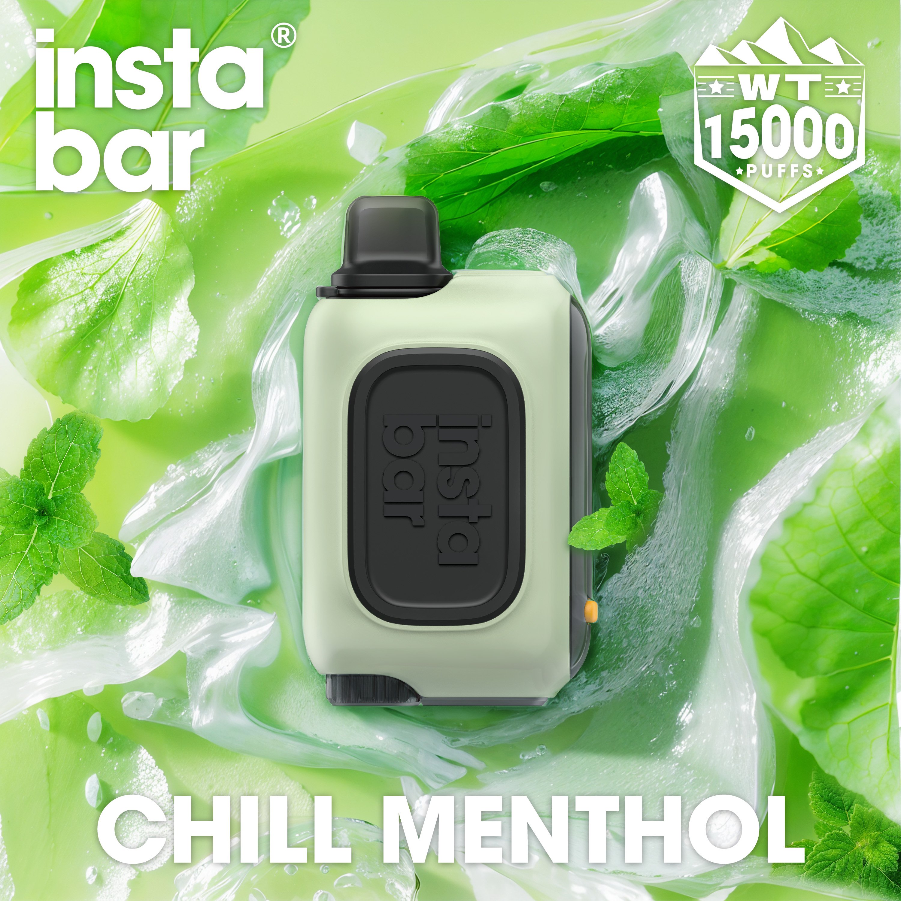 CHILL MENTHOL&INSTABAR WT15000 PUFFS