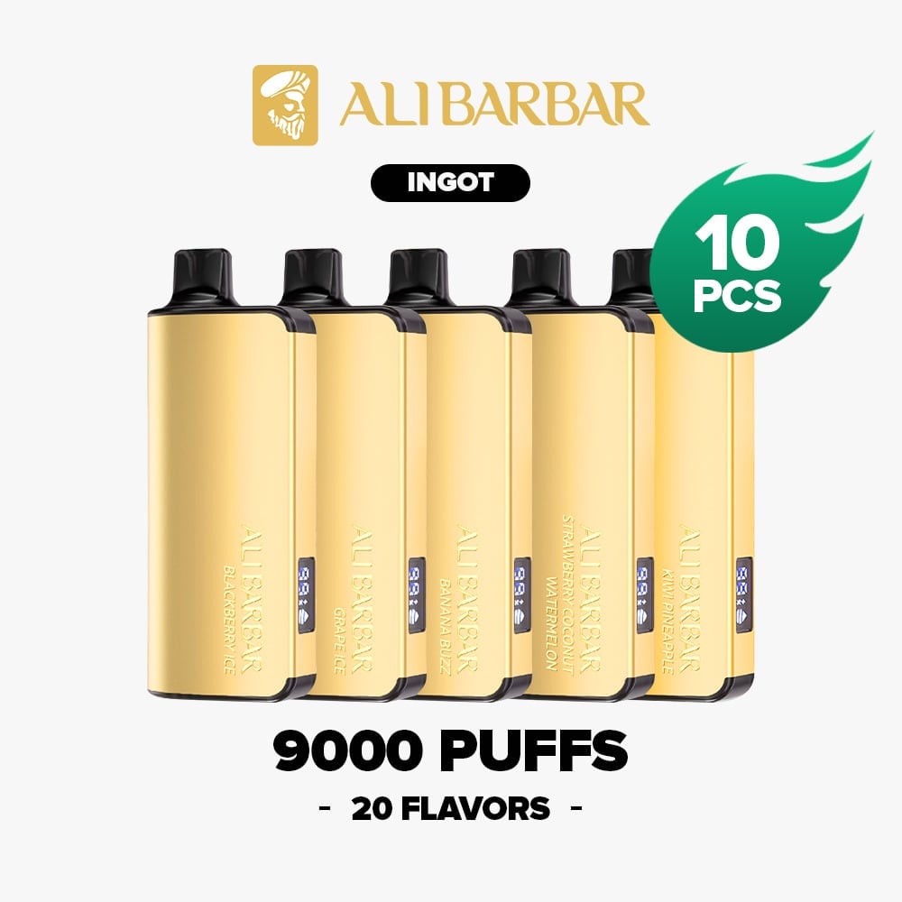 ALIBARBAR 9K Puffs🔥Delivery in 3-5 days!🔥【Exclusive Australian Warehouse Deals】