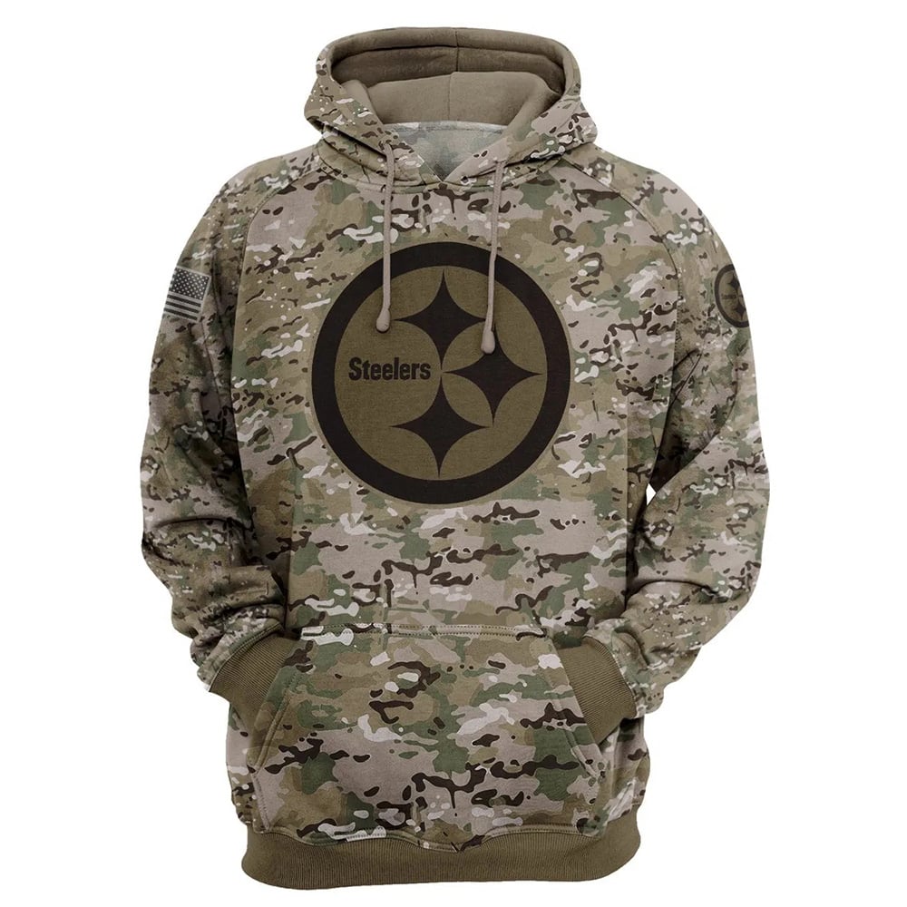 PITTSBURGH STEELERS 3D HOODIE PPSS005