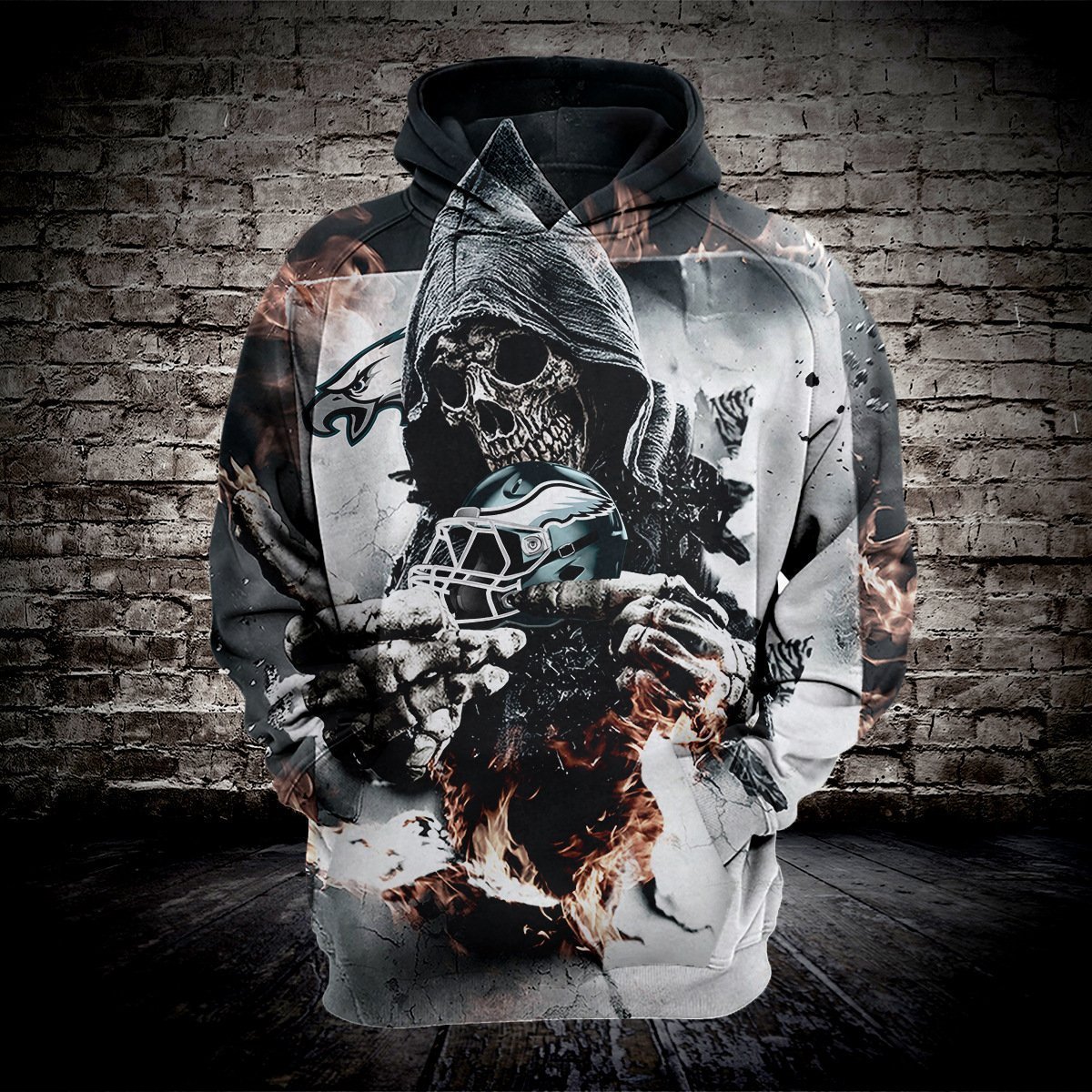 EAGLES 3D HOODIE UNIQUE 137